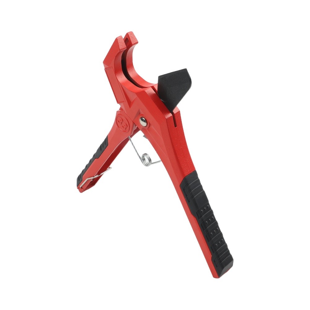 Pipe Cutter Ratchet - Tesoura corta-tubos PPR vermelha, ferramenta de