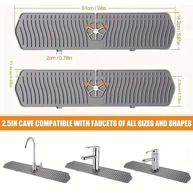 Tapete de Silicone para Pia de - Silicone Tap Washer avaliação e preço