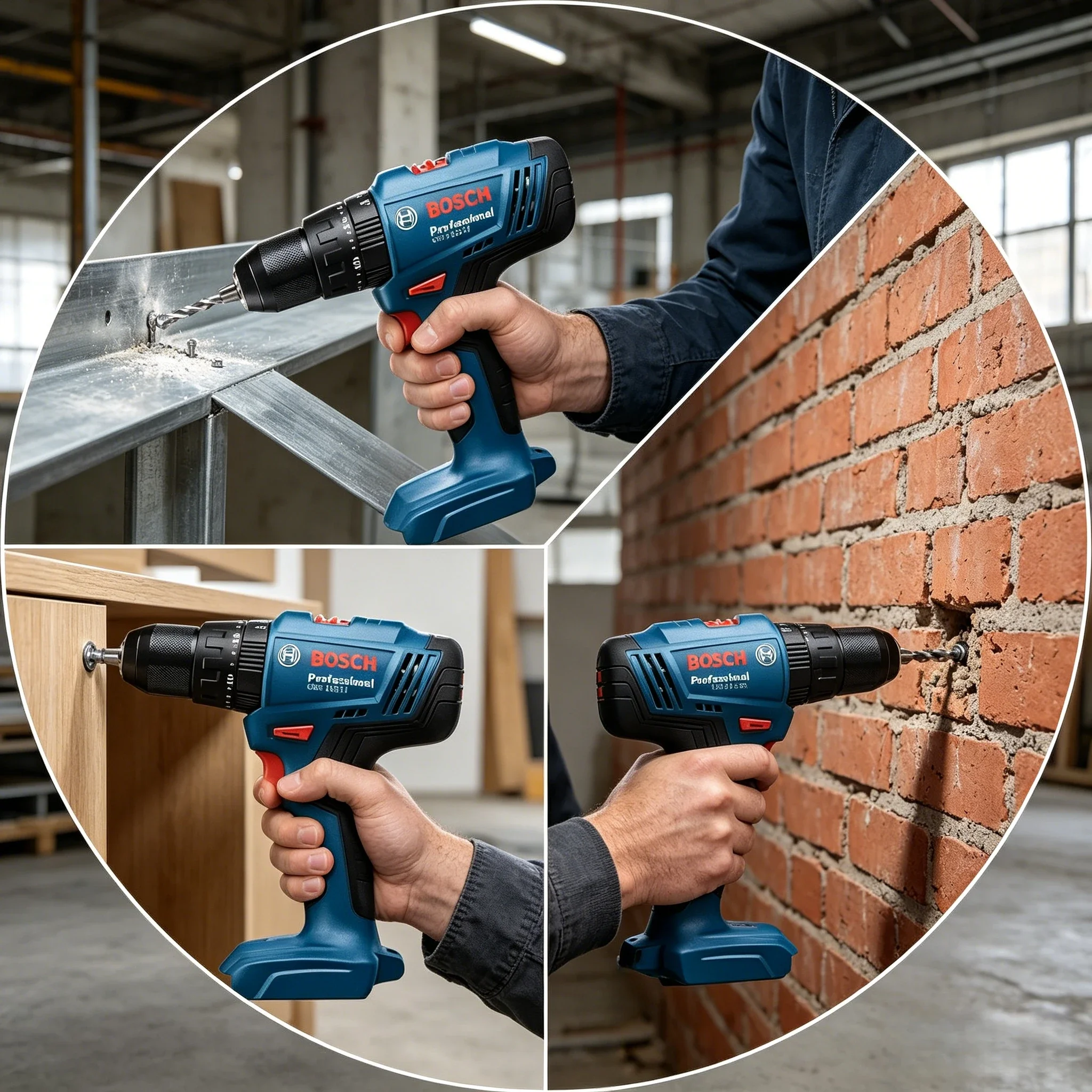 Furadeira de impacto profissio - Bosch Drill Gsb 18V avaliação e preço